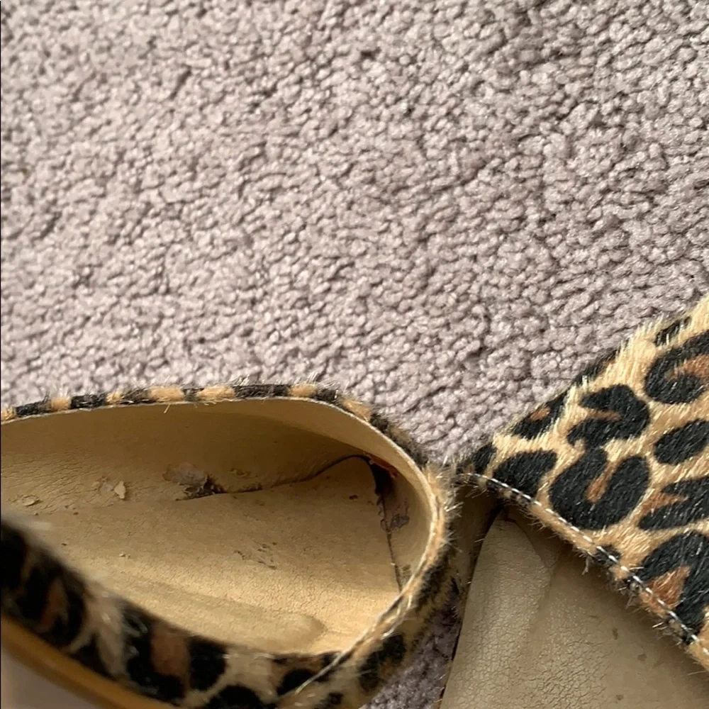 VTG inspired calf hair leopard print heels! - Picture 8 of 12